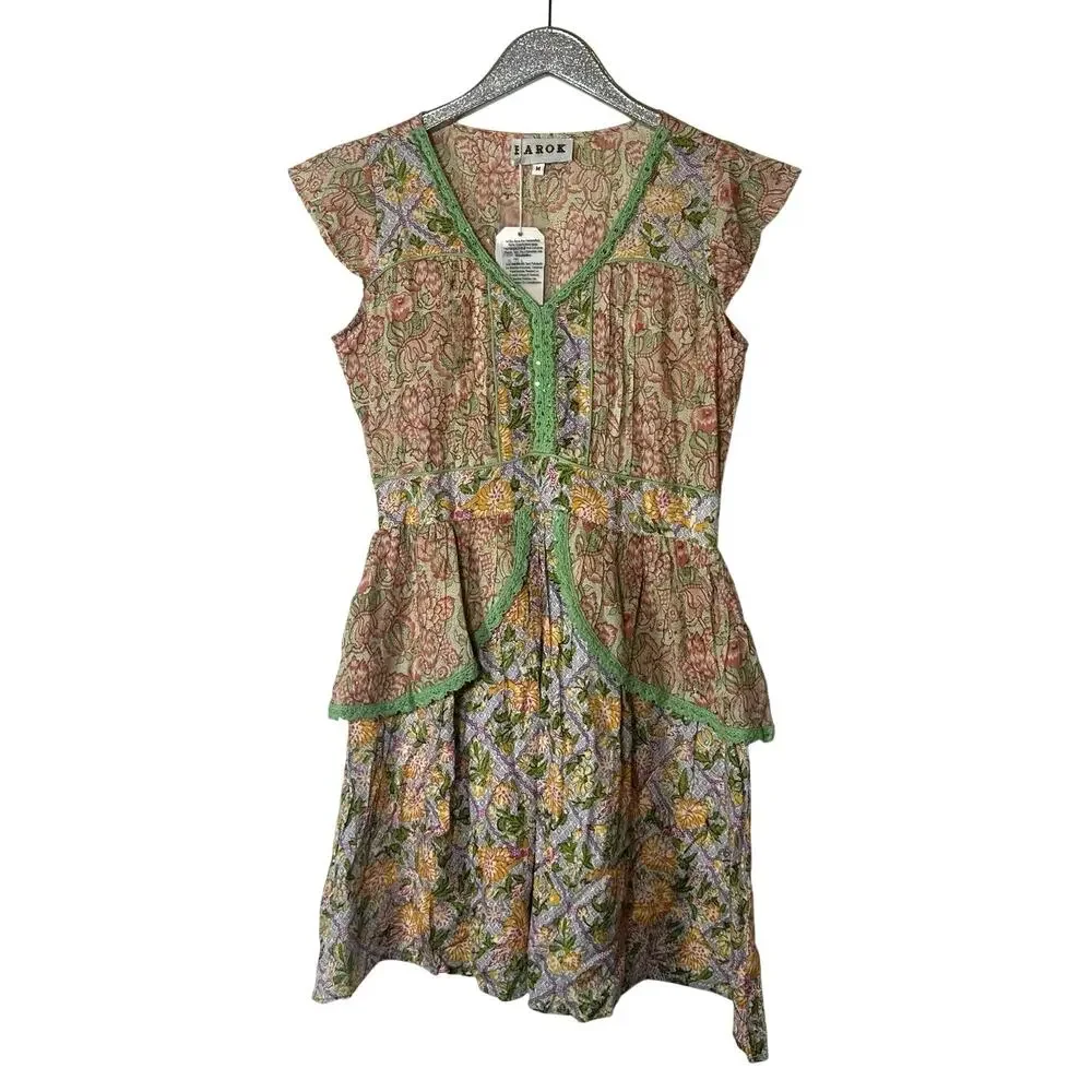 Barok Floral Print Dress - Picture 1 of 8
